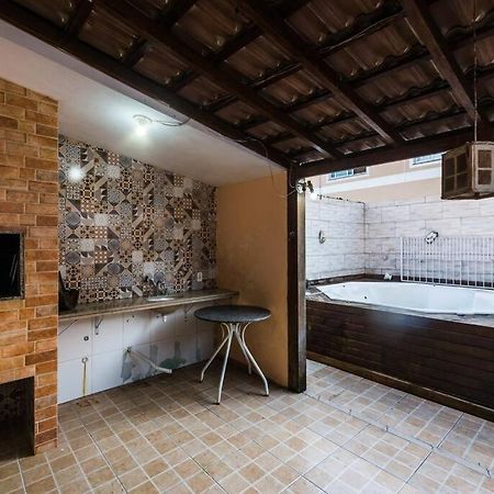 Casa De Temporada Com Quintal Interno Villa Palhoca ภายนอก รูปภาพ