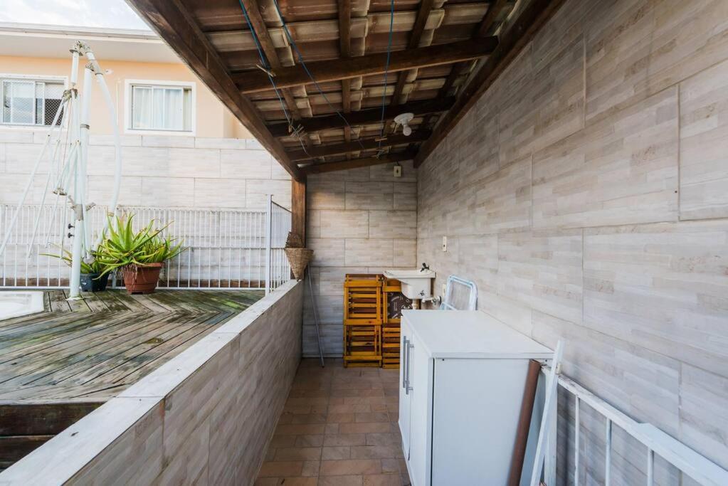 Casa De Temporada Com Quintal Interno Villa Palhoca ภายนอก รูปภาพ