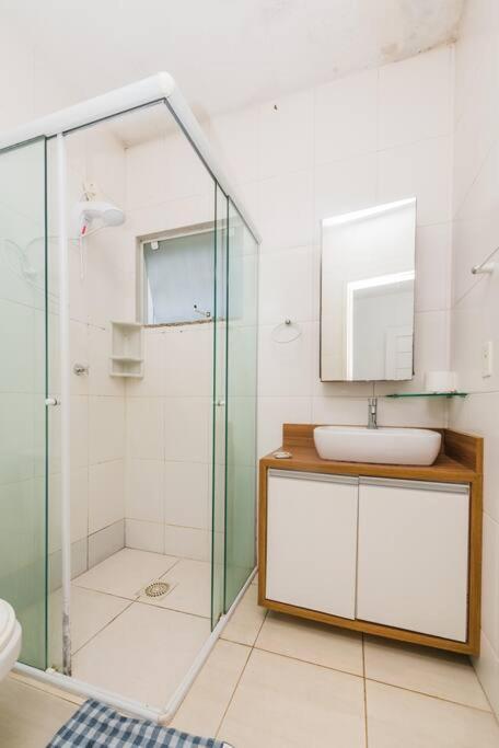 Casa De Temporada Com Quintal Interno Villa Palhoca ภายนอก รูปภาพ