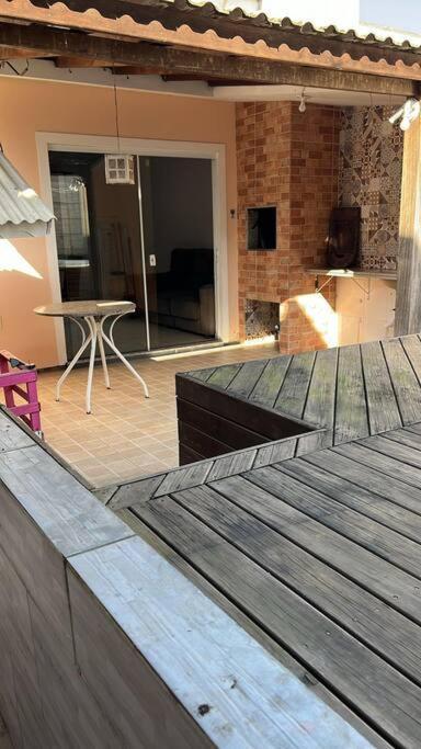 Casa De Temporada Com Quintal Interno Villa Palhoca ภายนอก รูปภาพ