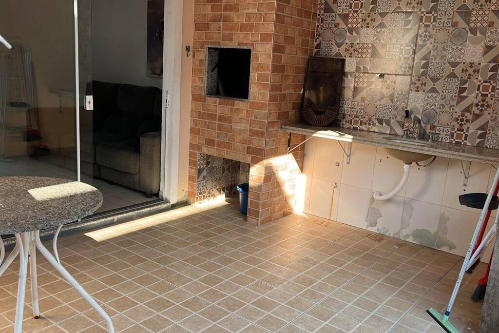Casa De Temporada Com Quintal Interno Villa Palhoca ภายนอก รูปภาพ